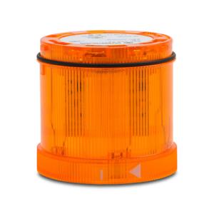 WERMA 64430075 Tower Light Module Steady, 24VAC/DC, Yellow, Steady, 70 mm Dia, 12, LED | CU9WBT 452T38