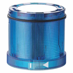 WERMA 64751075 Tower Light Module Multimode, 24VAC/DC, Blue, Continuous/Pulse, 70 mm Dia, 12, LED | CU9WAG 452T26