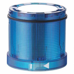 WERMA 64751075 Turmlichtmodul Multimode, 24 VAC/DC, blau, kontinuierlich/Impuls, 70 mm Durchmesser, 12, LED | CU9WAG 452T26