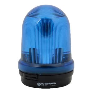 WERMA 82650000 Industrie-Signalleuchte mit Glühlampe, 98 mm, blau, permanent, IP65, Sockelmontage | CV6MNQ