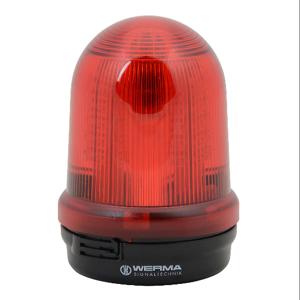 WERMA 82912068 Industrial Signal Beacon, 98mm, Red, Double Flash, Base Mount, 115-230 VAC | CV6MQF