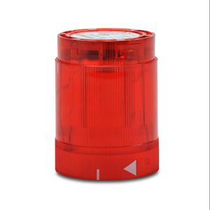 WERMA 84810055 Lichtelement, 50 mm Durchmesser, rot, Dauerlichtfunktion, 24 VAC/VDC, farbige Linse, IP54 | CV6PGN
