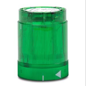 WERMA 84820055 Lichtelement, 50 mm Durchmesser, grün, Dauerlichtfunktion, 24 VAC/VDC, farbige Linse | CV6PGU