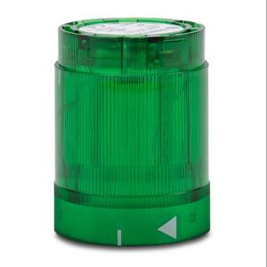 WERMA 84820067 Lichtelement, 50 mm Durchmesser, grün, Dauerlichtfunktion, 115 VAC, farbige Linse, IP54 | CV6PGV