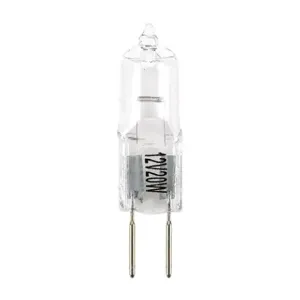 WERMA 95588524 Bulb, Halogen, Replacement, 12 VAC/VDC, G6.35 Bayonet, Clear, 20W | CV6NAC