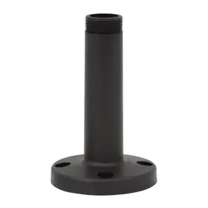 WERMA 97520901 Plastic Base With Integrated Tube, Base Mount, 70mm Dia., 110mm Length, Black, Polyamide | CV6LUA