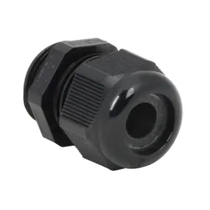 WERMA 97520902 Cable Gland, M25 x 1.5mm Thread Type, Polyamide, Black, IP68 | CV6NCH