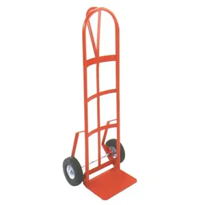 WESCO 210038 146d Aluminium Hand Truck, Moldon Rubber Wheel, 800 Lbs Capacity | AG7HLN 146D-R