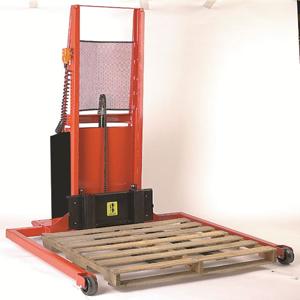 WESCO 261035-PD Adjustable Straddle Powered Stacker, Power Drive, 64 Inch Lift | AG7JMB PASFL-64-40S-PD