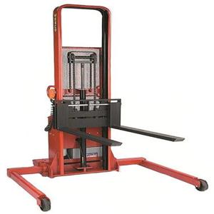 WESCO 261053-PD Adjustable Fork And Base Power Drive Stacker, 64 Inch Lift | AG7JNP PASFL-64-42-3550S-2K-PD