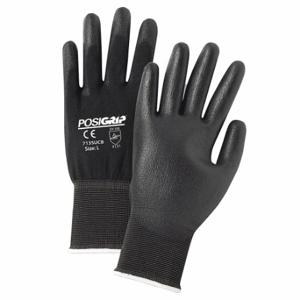 WEST CHESTER PROTECTIVE GEAR 713SUCB/XS Protective Gear Coated Gloves, Xs, Smooth, Polyurethane, Palm, Dipped, 12 PK | CU9WGE 313G81
