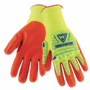 WEST CHESTER PROTECTIVE GEAR HVY710HSNFB/L Protective Gear Coated Gloves, Size L, Smooth, Nitrile, Palm, 1 Pair | CU9WFX 43JJ77
