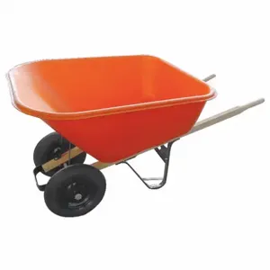 WESTWARD 10G165 Wheelbarrow Polypropylene 8 cubic feet Pneumatic | AA2FJC