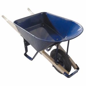 WESTWARD 10G168 Wheelbarrow Steel 6 Cubic Feet Pneumatic | AA2FJF