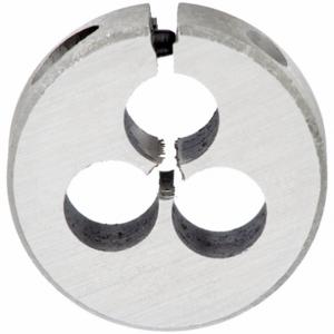 WESTWARD 10T722 High Speed Steel Round Adjustable Thread Die 13/16 Inch 10 24pitch | AA2MBK