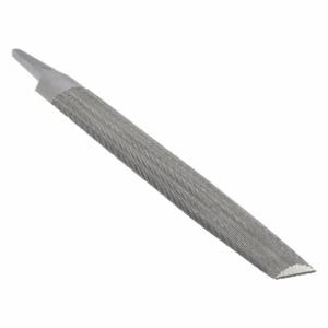 WESTWARD 10Z691 Hand File 2 Groove Spl Cut Half Round 10 L | AA2RTK