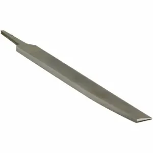 WESTWARD 12F817 Hand File Knife Shape 10 Inch 37/38 Tpi | AA4DAF