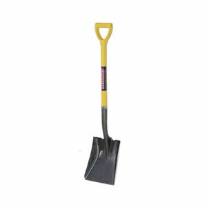 WESTWARD 12V171 Square Point Shovel 27 Inch Handle 14 Ga. | AA4NDF