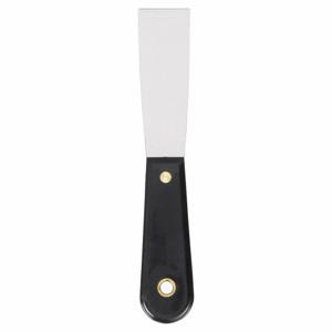 WESTWARD 13A663 Putty Knife Stiff Full Tang Steel/pp 1-1/4 | AA4RBD