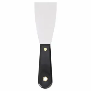 WESTWARD 13A667 Putty Knife Stiff Full Tang Steel/pp 2 In | AA4RBH