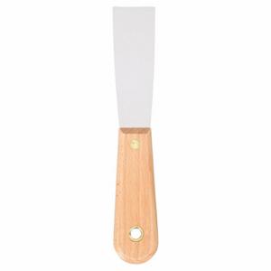 WESTWARD 13A669 Putty Knife Flex Fulltang Steel/wood 1-1/4 | AA4RBK