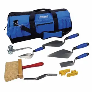 WESTWARD 13P511 Masons Apprentice Tool Kit 8 Pcs | AA6AXW