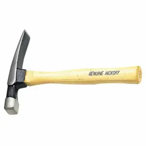 WESTWARD 13P535 Brick Layer Hammer 16 Ounce Hickory Handle | AA6AYT