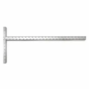 WESTWARD 13P537 Drywall T Square Aluminium 48 Inch 1mm Grad. | AA6AYU