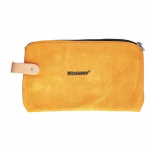 WESTWARD 13T120 Suede Zippered Bag 11 L x 1/2 W x 6-1/2 Inch Height | AA6CVR