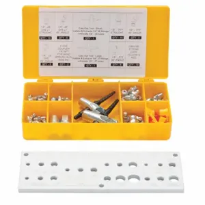 WESTWARD 13X064 Grease Fitting Kit 65 Piece | AA6GFW