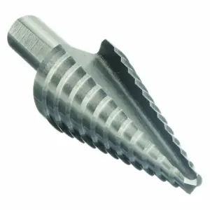 WESTWARD 19N127 Step Drill Bit M2 Bright 3/16-7/8 In | AA8QNA