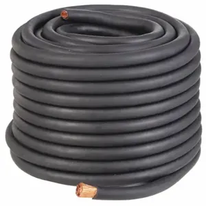 WESTWARD 19YD98 Welding Cable 4 Awg 100 Feet Length Black | AF6LWC