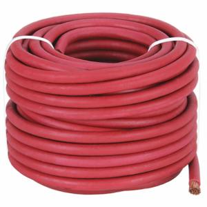 WESTWARD 19YE38 Welding Cable 2/0 Awg 100 Feet Length Red | AF6LXV