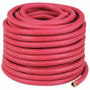 WESTWARD 19YE44 Welding Cable 4/0 Awg 100 Feet Length Red | AF6KTW