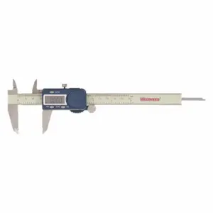 WESTWARD 1AAU4 Digital Caliper 0-6 Inch 1.5 Inch Deep Jaw | AA8UBW