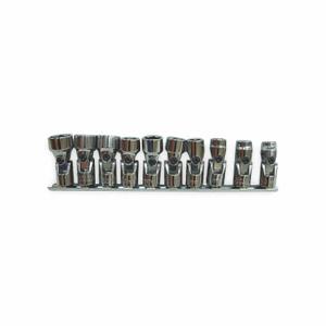 WESTWARD 1EZR9 Socket Set 3/8 Drive 10 Pc | AA9RZZ