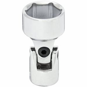 WESTWARD 10E887 Flex Socket 3/8 Inch Drive 7/8 Inch 6 Point Standard | AA2ECD