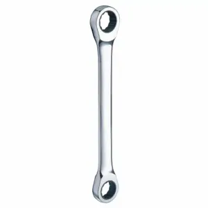 WESTWARD 1LCW4 Ratcheting Box Wrench 8 x 9mm Double End | AB2DPR