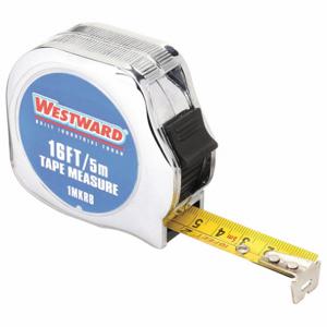 WESTWARD 1MKR8 Tape Measure 3/4 Inch x 16 Feet Carbon Steel | AB2KKV