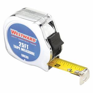 WESTWARD 1MKR9 Tape Measure 1 Inch x 25 Feet Carbon Steel | AB2KKW