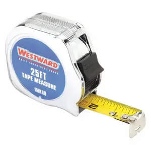 WESTWARD 1MKR9 Tape Measure 1 Inch x 25 Feet Carbon Steel | AB2KKW