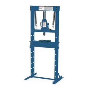 WESTWARD 1MZJ6 Hydraulic Press, Bottle Jack Pump, Blue, 20 ton Frame Capacity, Bottle Jack Cylinder | CU9XZD