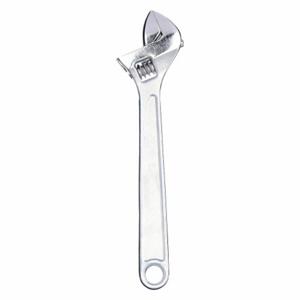 WESTWARD 1NYA5 Adjustable Wrench 12 Inch Chrome Plain | AB2UYM