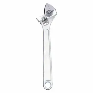 WESTWARD 1NYA7 Adjustable Wrench 18 Inch Chrome Plain | AB2UYP