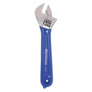 WESTWARD 1NYC1 Adjustable Wrench 4 Inch Chrome Cushion | AB2UZB