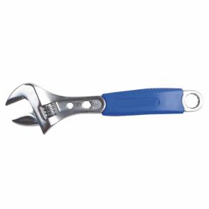 WESTWARD 1NYC7 Adjustable Wrench, Alloy Steel, Chrome, 6 5/16 Inch Overall Length, 15/16 Inch Jaw | CU9WJH