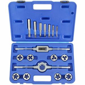 WESTWARD 1PZ33 Tap/die Set 16 Piece Hss | AB2ZMD