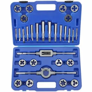 WESTWARD 1PZ35 Tap/die Set 30 Pieces | AB2ZMF