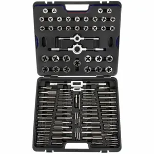 WESTWARD 1PZ54 Tap/die Set 110 Piece High Carbon Steel | AB2ZNB