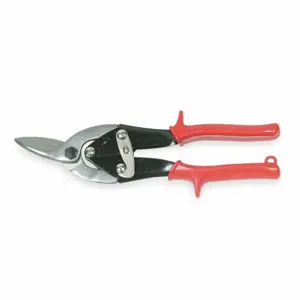 WESTWARD 1UG18 Offset Snip 9 3/4 Inch Left Red | AB3MUR